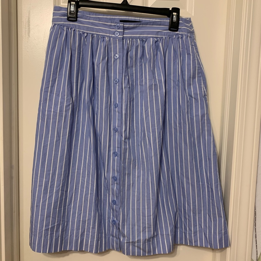 Who What Wear Button Up Midi Skirt